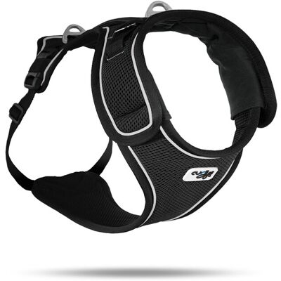 CURLI Postroj pre psov Belka Black XL , 30-45 kg CURLI Postroj pre psov Belka Black XL , 30-45 kg
