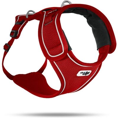 CURLI Postroj pre psov Belka Red M, 20-30 kg CURLI Postroj pre psov Belka Red M, 20-30 kg
