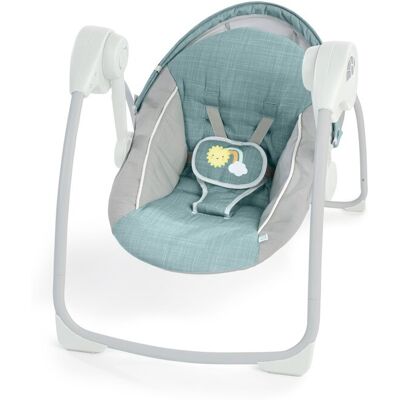 INGENUITY Hojdačka s melódiou Sun Valley™ Teal 0m+ do 9kg INGENUITY Hojdačka s melódiou Sun Valley™ Teal 0m+ do 9kg