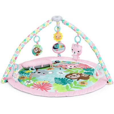 BRIGHT STARTS Deka na hranie pre rozvoj motoriky a zmyslov POP 'N Wiggle Rosy Rainforest™, 0m+ BRIGHT STARTS Deka na hranie pre rozvoj motoriky a zmyslov POP 'N Wiggle Rosy Rainforest™, 0m+