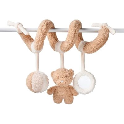 NATTOU Hračka špirála Teddy medvedík 20 cm, 0m+ NATTOU Hračka špirála Teddy medvedík 20 cm, 0m+