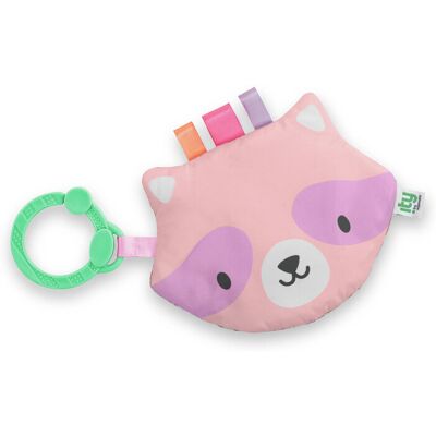 INGENUITY Hračka senzorická na C krúžku Crinklet™ mýval Deni 0m+ INGENUITY Hračka senzorická na C krúžku Crinklet™ mýval Deni 0m+