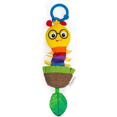 BABY EINSTEIN Hračka s hrkálkou naťahovacia na C krúžku Cal-a-Puller™ 0m+ BABY EINSTEIN Hračka s hrkálkou naťahovacia na C krúžku Cal-a-Puller™ 0m+
