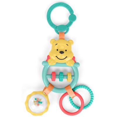 BRIGHT STARTS Hračka na C krúžku aktívna Winnie the Pooh Busy Bear™ 0m+ BRIGHT STARTS Hračka na C krúžku aktívna Winnie the Pooh Busy Bear™ 0m+