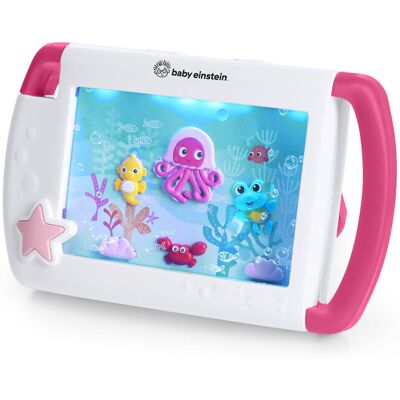 BABY EINSTEIN Tablet so zvukmi, hudbou a svetlami Sea Dreams ružový, 0m+ BABY EINSTEIN Tablet so zvukmi, hudbou a svetlami Sea Dreams ružový, 0m+