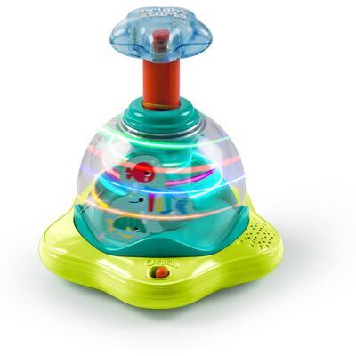 BRIGHT STARTS Hračka hudobná svietiaca Press&Glow Spinner 6m+ BRIGHT STARTS Hračka hudobná svietiaca Press&Glow Spinner 6m+
