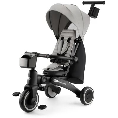 KINDERKRAFT Detská trojkolka Jazz 2 Grey KINDERKRAFT Detská trojkolka Jazz 2 Grey