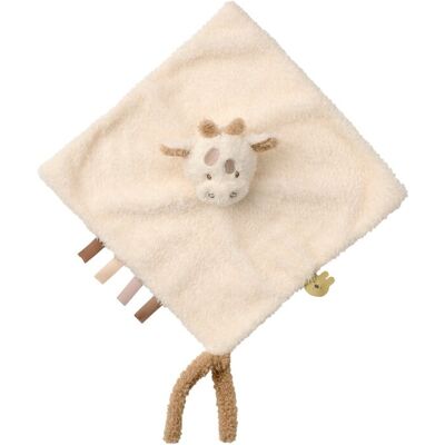 NATTOU Maznáčik plyšový Teddy žirafa 28 x 28 cm, 0m+ NATTOU Maznáčik plyšový Teddy žirafa 28 x 28 cm, 0m+