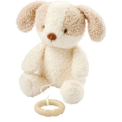NATTOU Hračka plyšová hudobná Teddy psík 24 cm, 0m+ NATTOU Hračka plyšová hudobná Teddy psík 24 cm, 0m+
