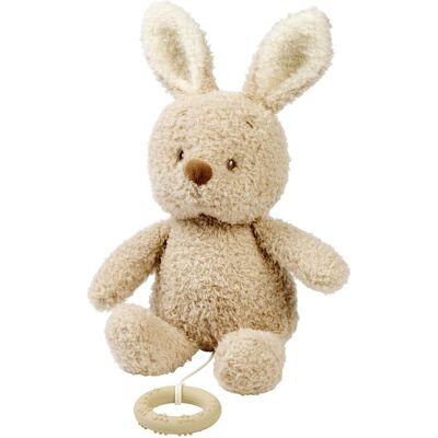 NATTOU Hračka plyšová hudobná Teddy zajačik 24 cm, 0m+ NATTOU Hračka plyšová hudobná Teddy zajačik 24 cm, 0m+