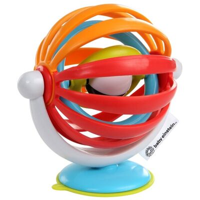 BABY EINSTEIN Hračka aktívna s prísavkou Sticky Spinner™ 3m+ BABY EINSTEIN Hračka aktívna s prísavkou Sticky Spinner™ 3m+