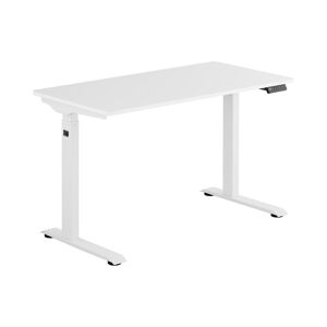Fromm & Starck Výškově nastavitelný stůl s deskou - 90 W - 730–1 233 mm - bílá STAR_ATFE_19