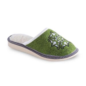 JOHN-C Dámske zelené papuče JELKA zelené veľ. 36