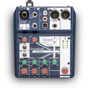 Soundcraft Notepad 5 Soundcraft Notepad 5