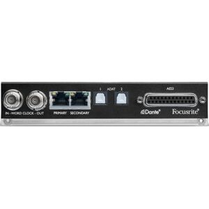 Focusrite ISA ADN8 Dante A/D Card Focusrite ISA ADN8 Dante A/D Card