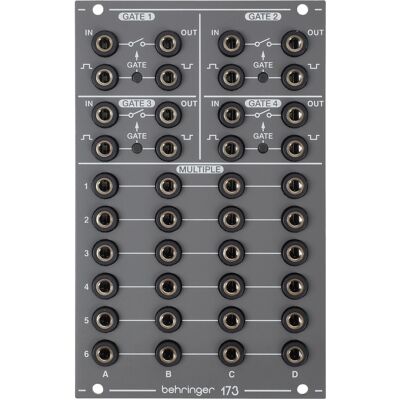 Behringer 173 QUAD GATE/MULTIPLES Behringer 173 QUAD GATE/MULTIPLES