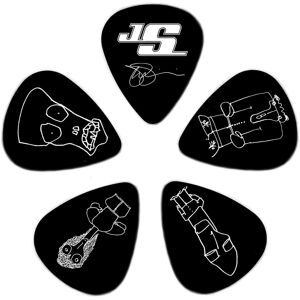 D'Addario Joe Satriani Guitar Picks White Heavy D'Addario Joe Satriani Guitar Picks White Heavy