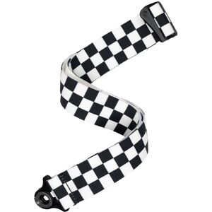 D'Addario Auto Lock Guitar Strap Skater Checkerboard D'Addario Auto Lock Guitar Strap Skater Checkerboard
