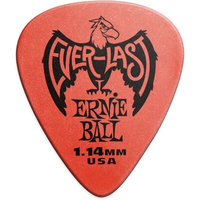 Ernie Ball Everlast Picks 1.14 Red Ernie Ball Everlast Picks 1.14 Red