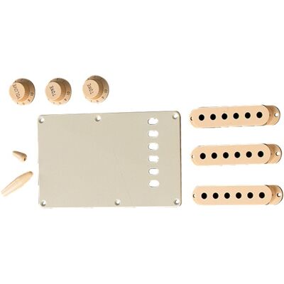 Fender Accessory Kit Stratocaster Aged White Fender Accessory Kit Stratocaster Aged White