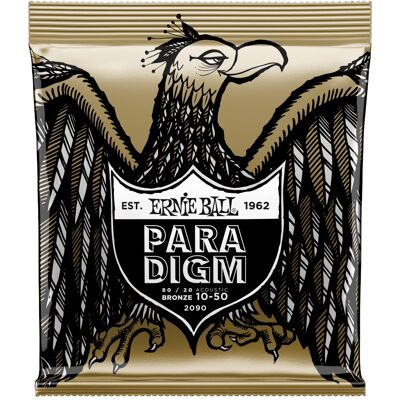 Ernie Ball 2090 Paradigm 80/20 Bronze Extra Light Ernie Ball 2090 Paradigm 80/20 Bronze Extra Light
