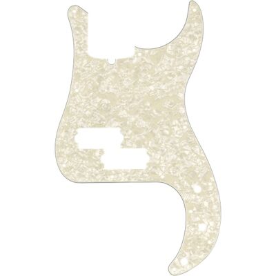 Fender Pickguard Precision Bass 13-Hole Mount Aged White Pearl 4-Ply Fender Pickguard Precision Bass 13-Hole Mount Aged White Pearl 4-Ply