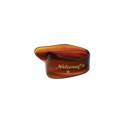 D'Addario National Celluloid Thumb Picks, Medium Tortoiseshell - 4 pac D'Addario National Celluloid Thumb Picks, Medium Tortoiseshell - 4 pac