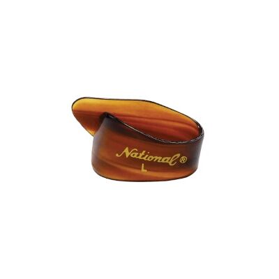 D'Addario National Celluloid Thumb Picks, Large Tortoiseshell - 4 pack D'Addario National Celluloid Thumb Picks, Large Tortoiseshell - 4 pack