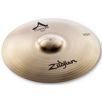Zildjian 18" A Custom crash brilliant Zildjian 18" A Custom crash brilliant