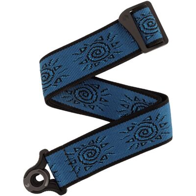 D'Addario Auto Lock Vintage Suns Blue D'Addario Auto Lock Vintage Suns Blue