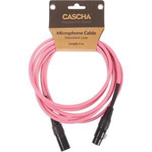 Cascha Standard Line Mic Cable Pink 3m Cascha Standard Line Mic Cable Pink 3m