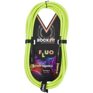 Bespeco ROCKIT FLUO Yellow 3 m Right Angle Bespeco ROCKIT FLUO Yellow 3 m Right Angle
