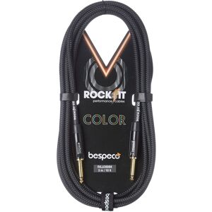 Bespeco Rockit Color Black 6m Jack Bespeco Rockit Color Black 6m Jack
