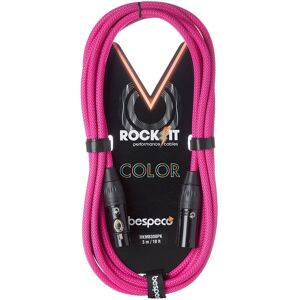 Bespeco Rockit Color Pink 3m XLR Bespeco Rockit Color Pink 3m XLR