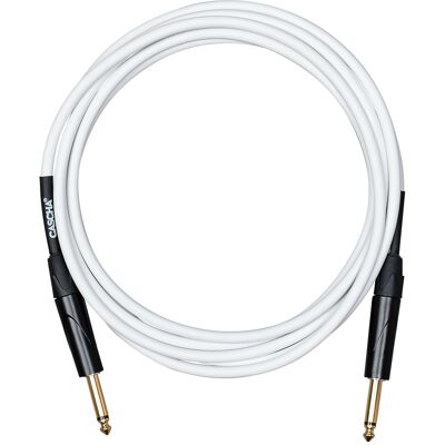 Cascha Advanced Line Guitar Cable White 6m Cascha Advanced Line Guitar Cable White 6m