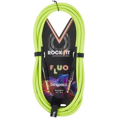 Bespeco ROCKIT FLUO Yellow 3 m Bespeco ROCKIT FLUO Yellow 3 m