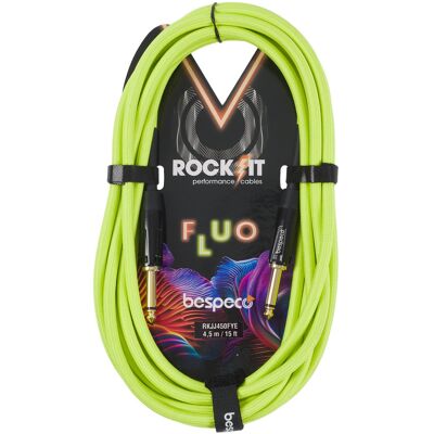 Bespeco ROCKIT FLUO Yellow 4,5 m Bespeco ROCKIT FLUO Yellow 4,5 m