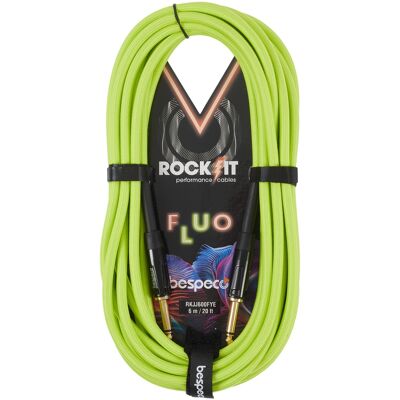 Bespeco ROCKIT FLUO Yellow 6 m Bespeco ROCKIT FLUO Yellow 6 m
