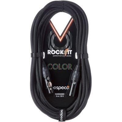 Bespeco Rockit Color Black 6m XLR Bespeco Rockit Color Black 6m XLR