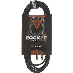 Bespeco ROCKIT Interlink Cable 2x RCA - 2x Jack Mono 3 m Bespeco ROCKIT Interlink Cable 2x RCA - 2x Jack Mono 3 m