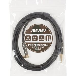 Amumu P4-SA-3M Professional Instrument Cable Amumu P4-SA-3M Professional Instrument Cable