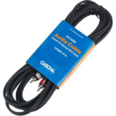 Cascha Audio Cable Stereo 6 m 3,5 mm Cascha Audio Cable Stereo 6 m 3,5 mm