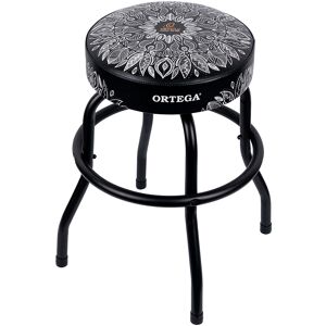 Ortega Bar Stool 24" White Kaleidoscope Ortega Bar Stool 24" White Kaleidoscope
