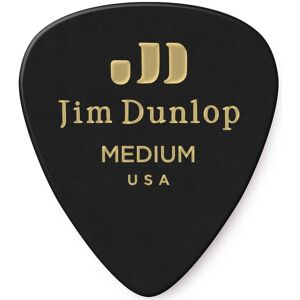 Dunlop Celluloid Black Medium Dunlop Celluloid Black Medium