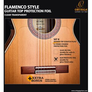 Ortega OERP-FLAM2 Flamenco Electrostatic Divided Top Pickguard Ortega OERP-FLAM2 Flamenco Electrostatic Divided Top Pickguard