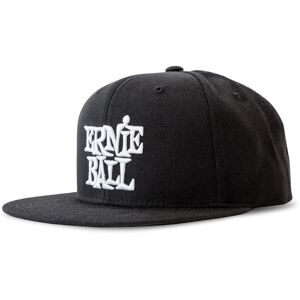 Ernie Ball Stacked Logo Hat Black Ernie Ball Stacked Logo Hat Black