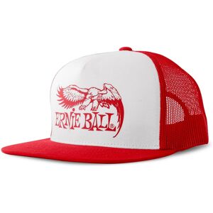 Ernie Ball Eagle Logo Trucker Hat Red Ernie Ball Eagle Logo Trucker Hat Red