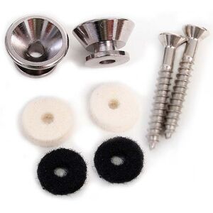 Fender American Standard Series Strap Buttons, Chrome Fender American Standard Series Strap Buttons, Chrome