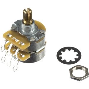 Fender Dual 500K/250K Split Shaft Potentiometer Fender Dual 500K/250K Split Shaft Potentiometer