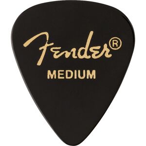 Fender 351 Shape Picks, Medium, Black Fender 351 Shape Picks, Medium, Black